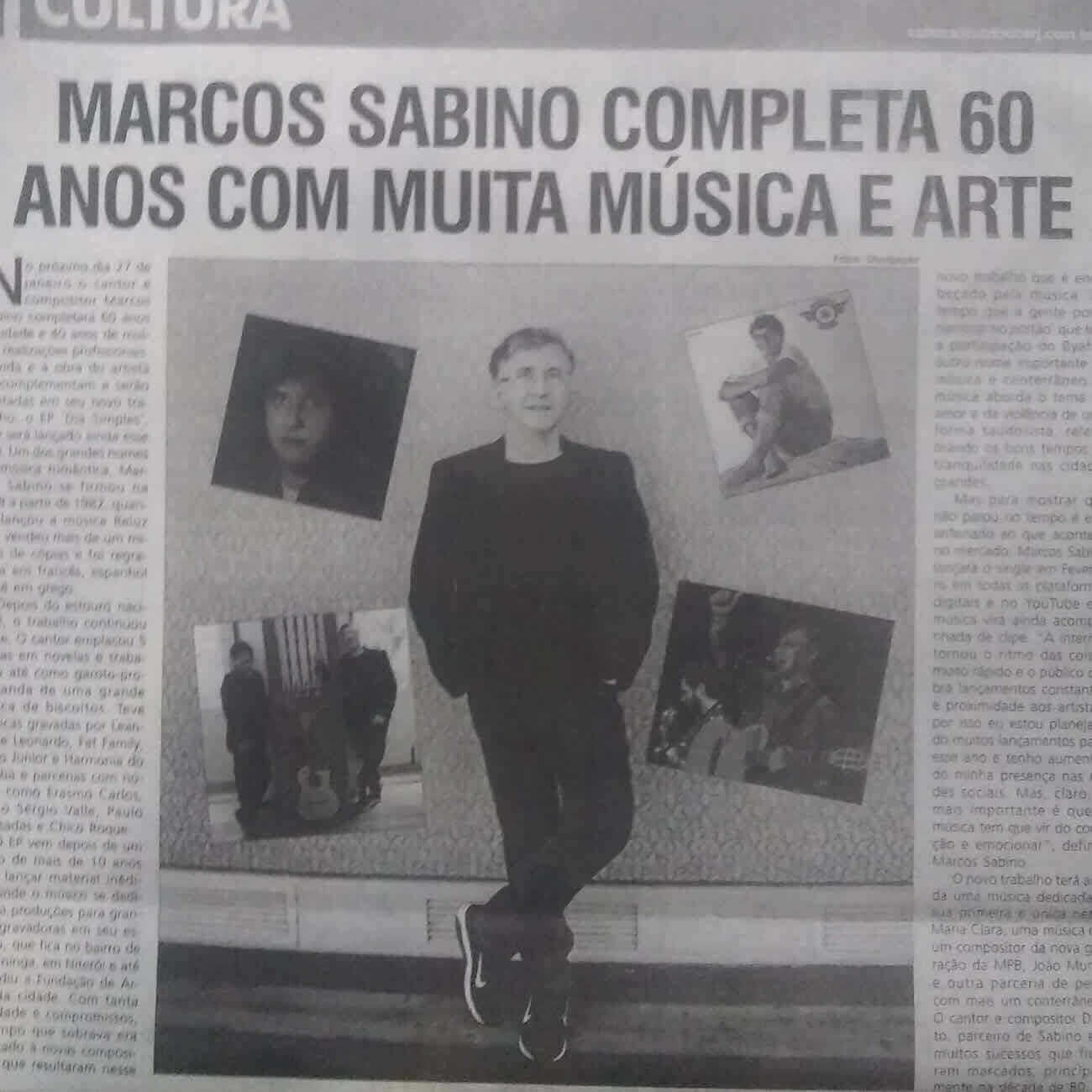 60 anos de Marcos Sabino